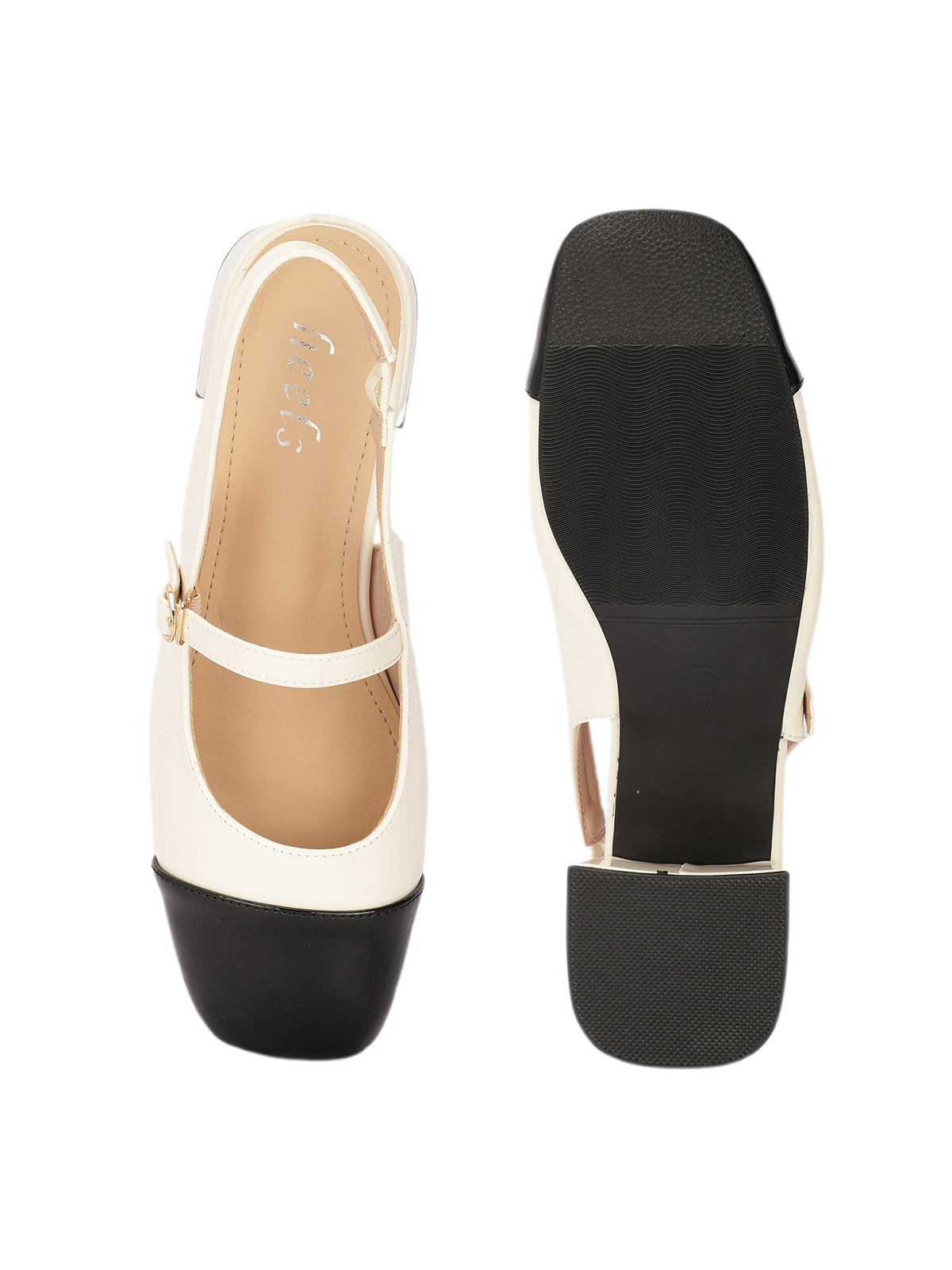 June Patent Mary Jane Block Heels