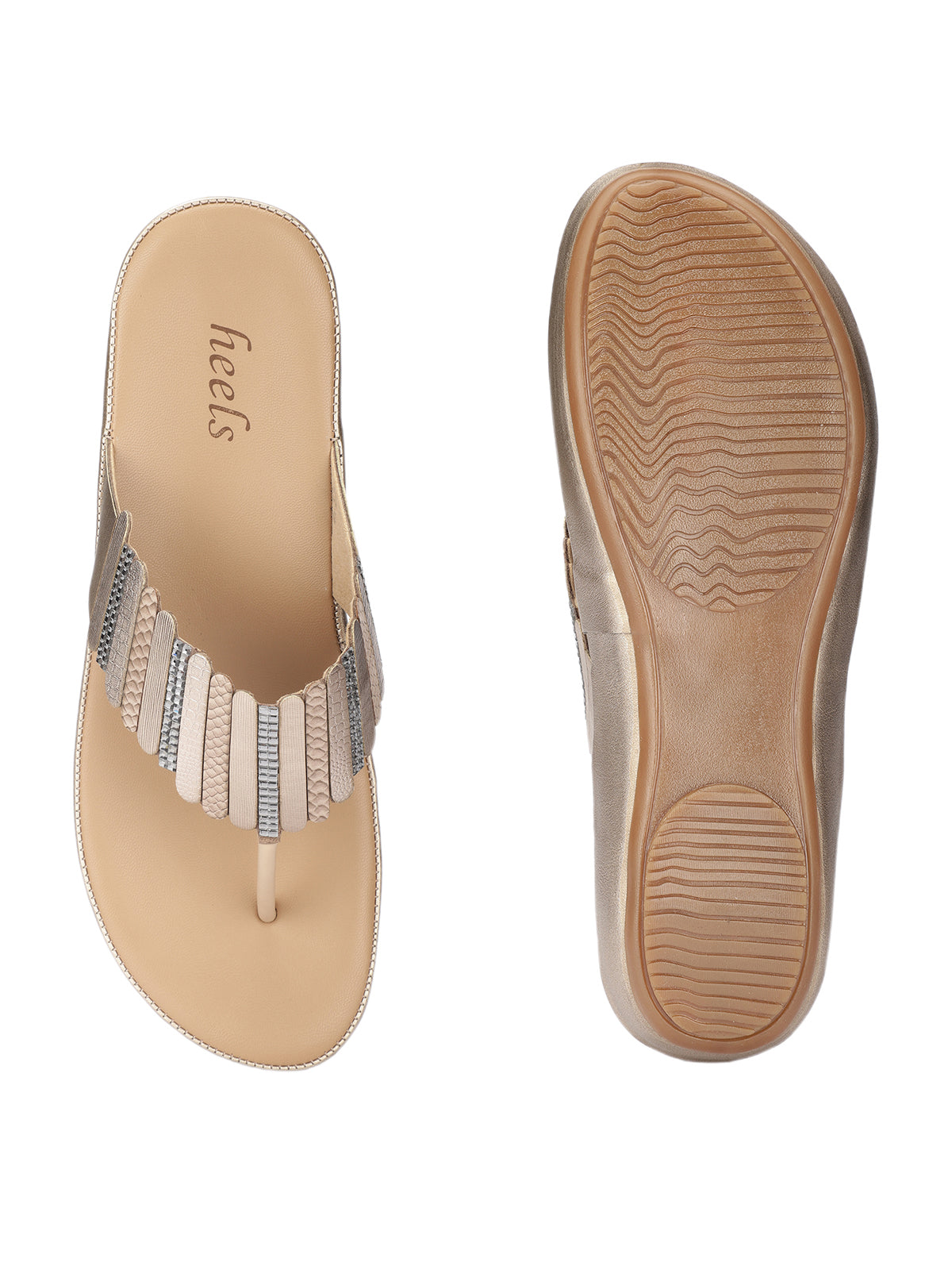 Vivoria Cushioned Embellished Slippers