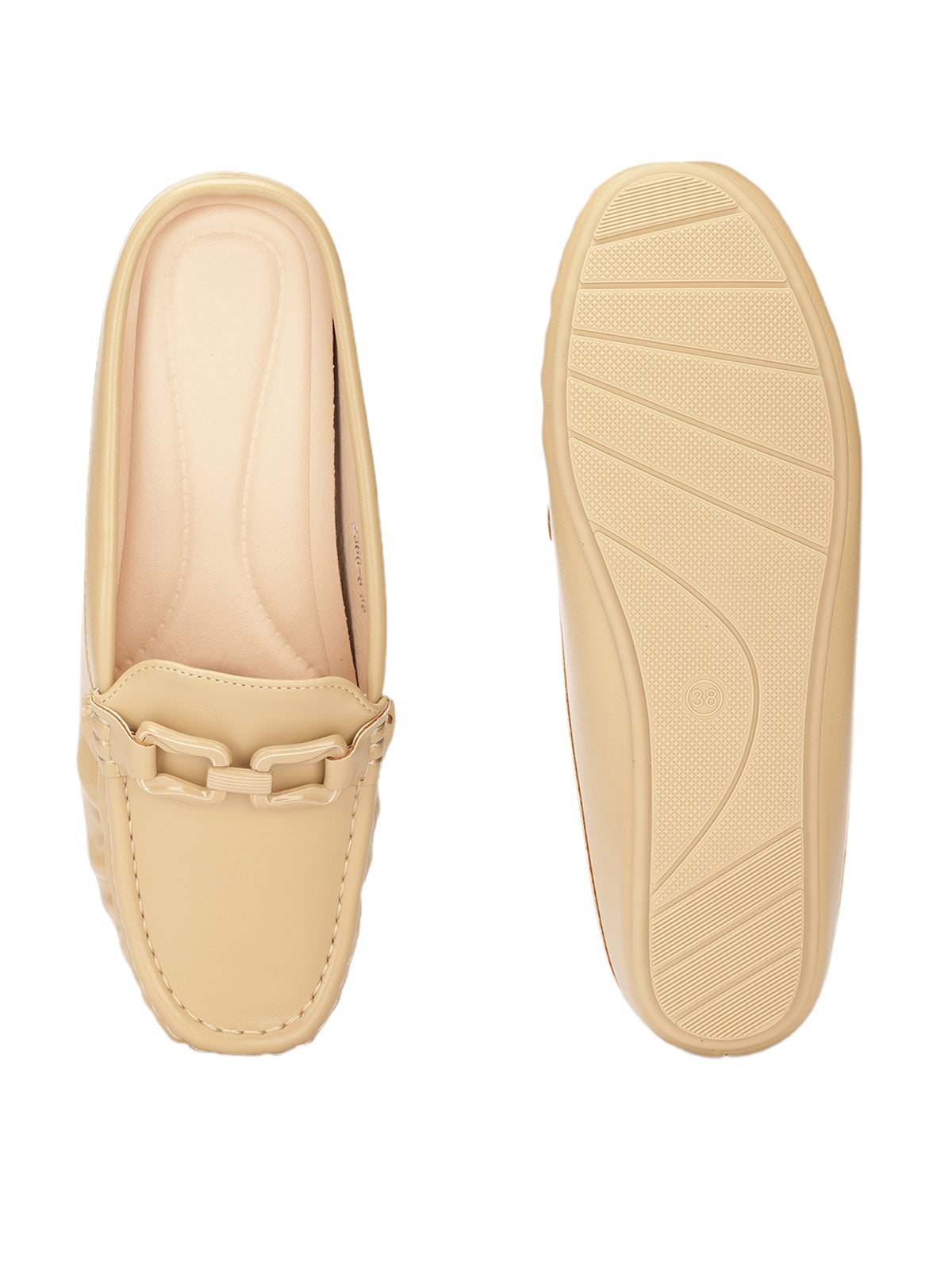 Manuela Cushioned Backless Mules - The Heels India