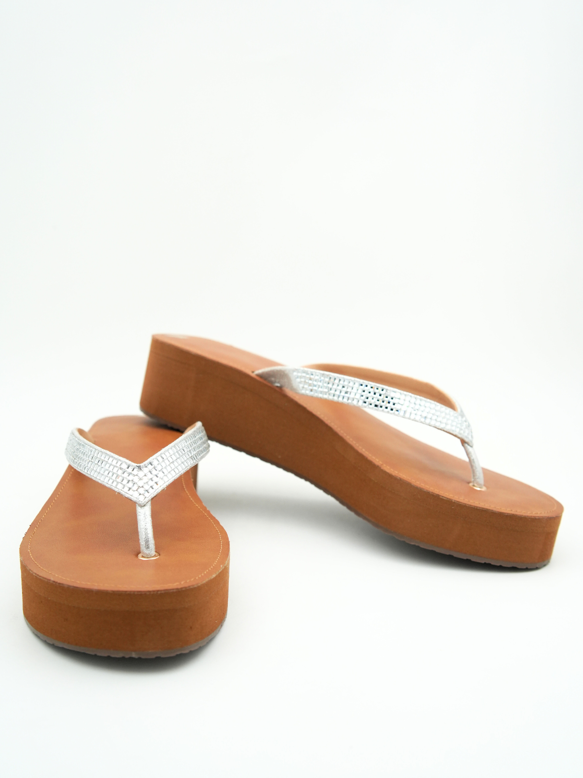 Santorini V Shape Wedge Slippers