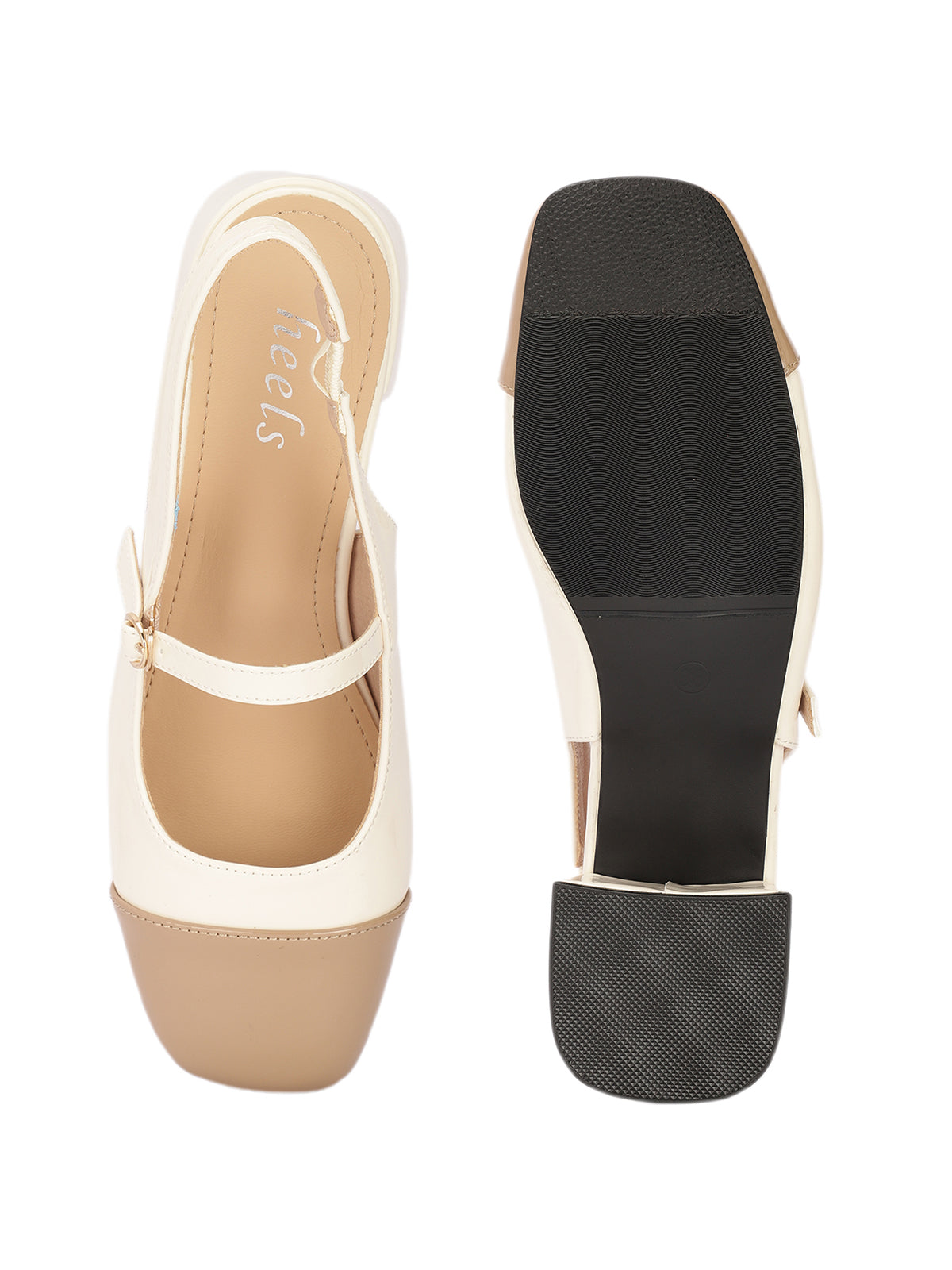 June Patent Mary Jane Block Heels