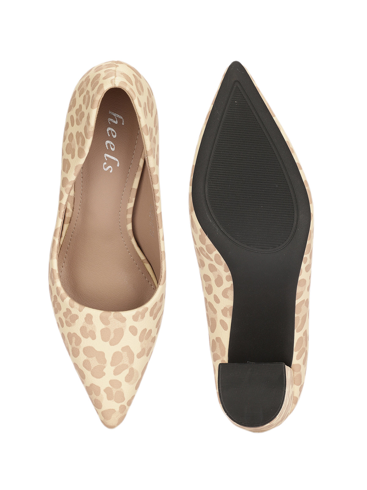 Lola Leopard Block Heel Pumps