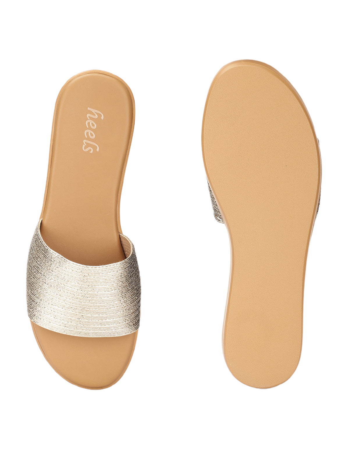 Georgia Cushioned Wedge Platform Sliders