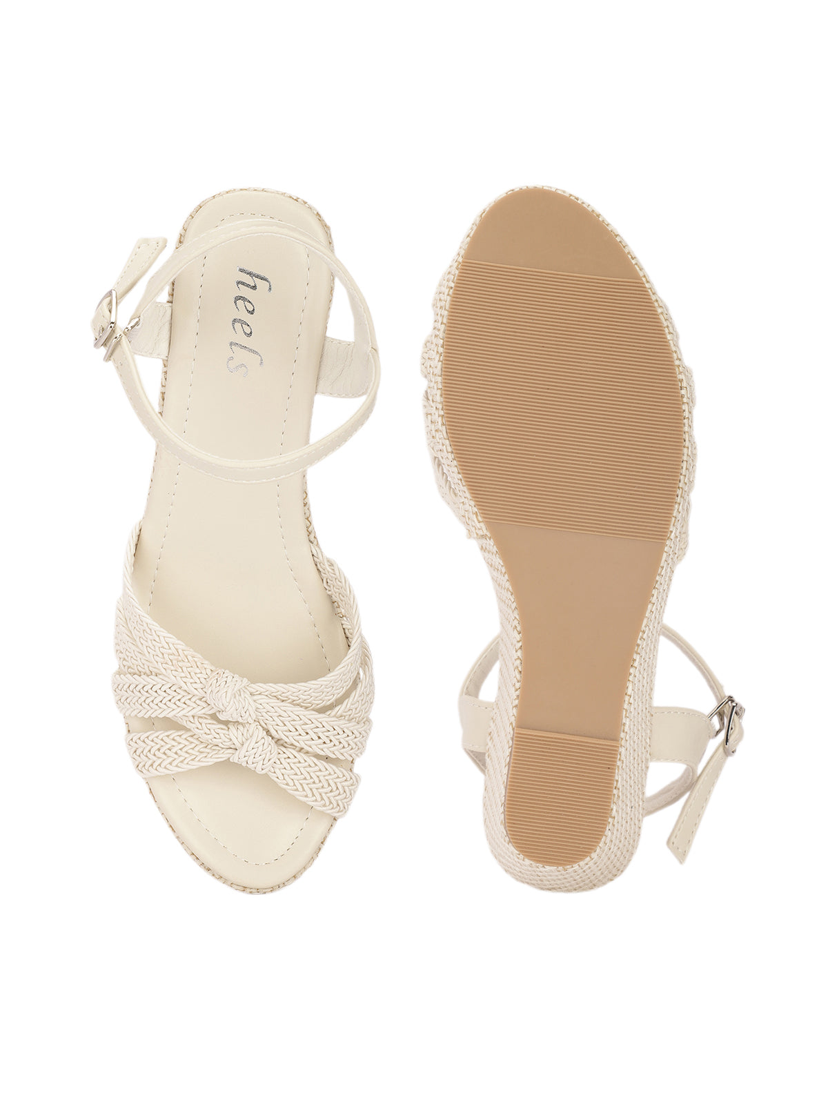 Lyra Crochet Jute Wedge Sandals