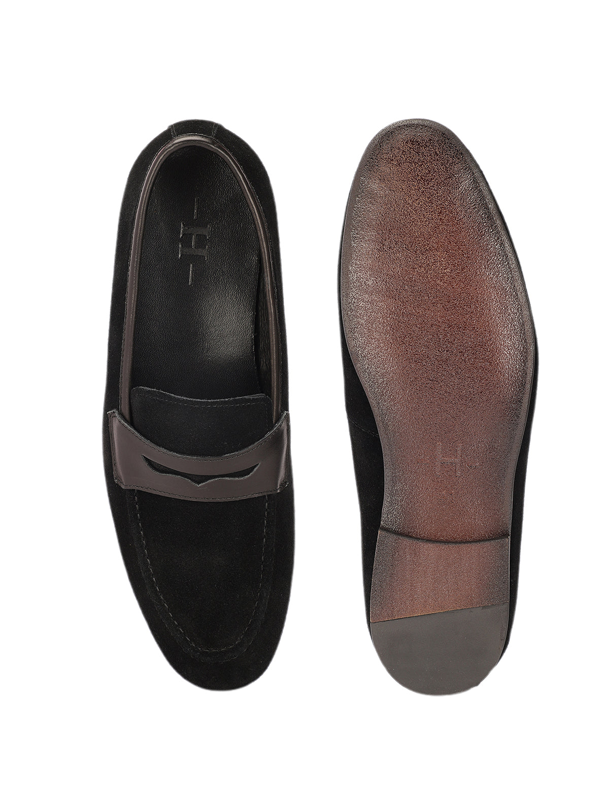 Renato Suede Leather Penny Loafers