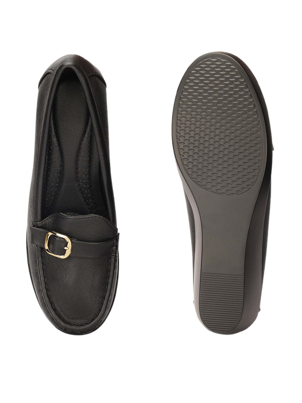 Sakina Cushioned Wedge Heel Loafers