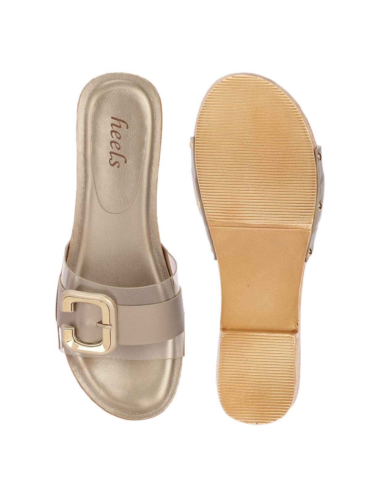 Armas Transparent Block Platform Heels
