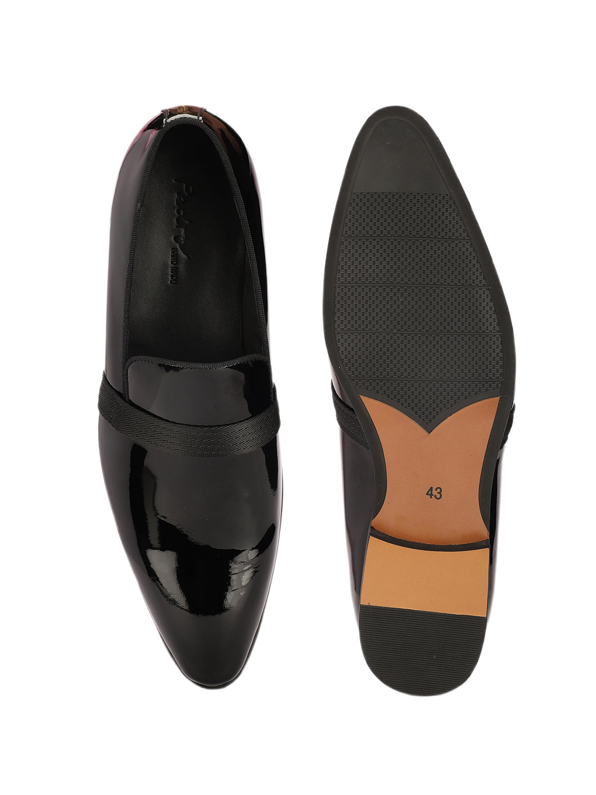 Luis Premium Patent Leather Moccasins
