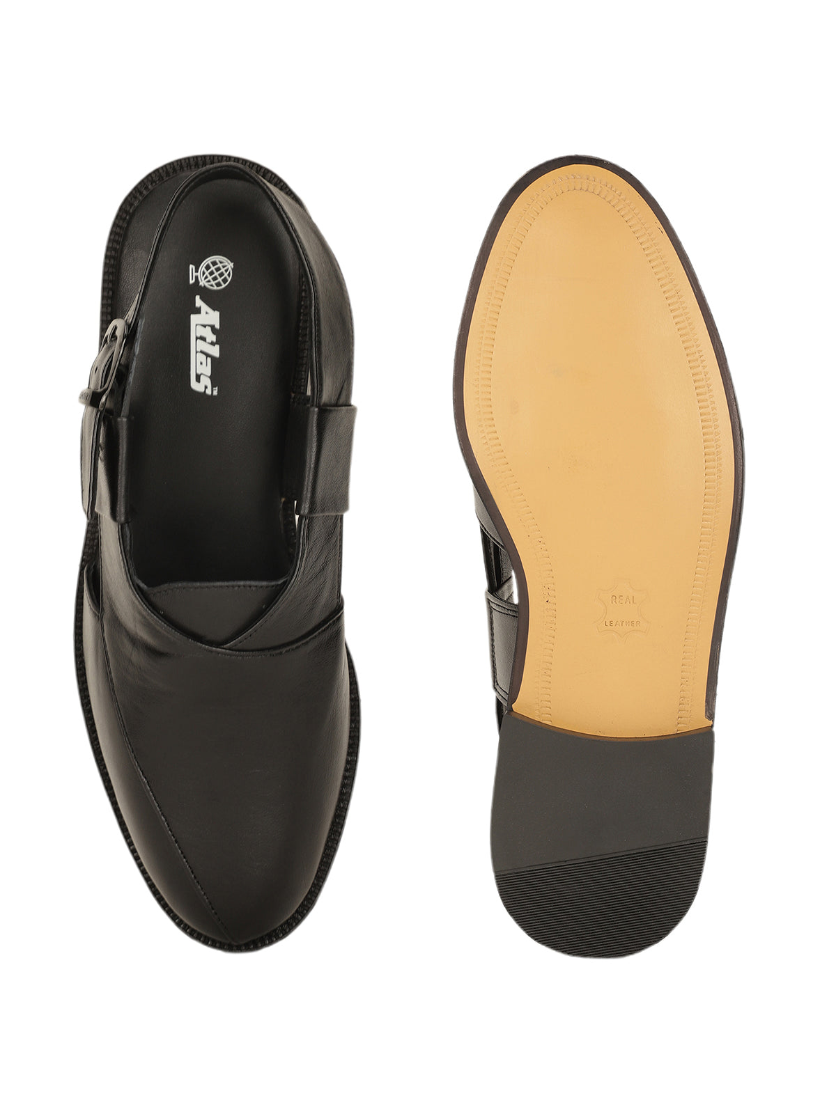 Clementine Leather Ethnic Peshawari Sandals