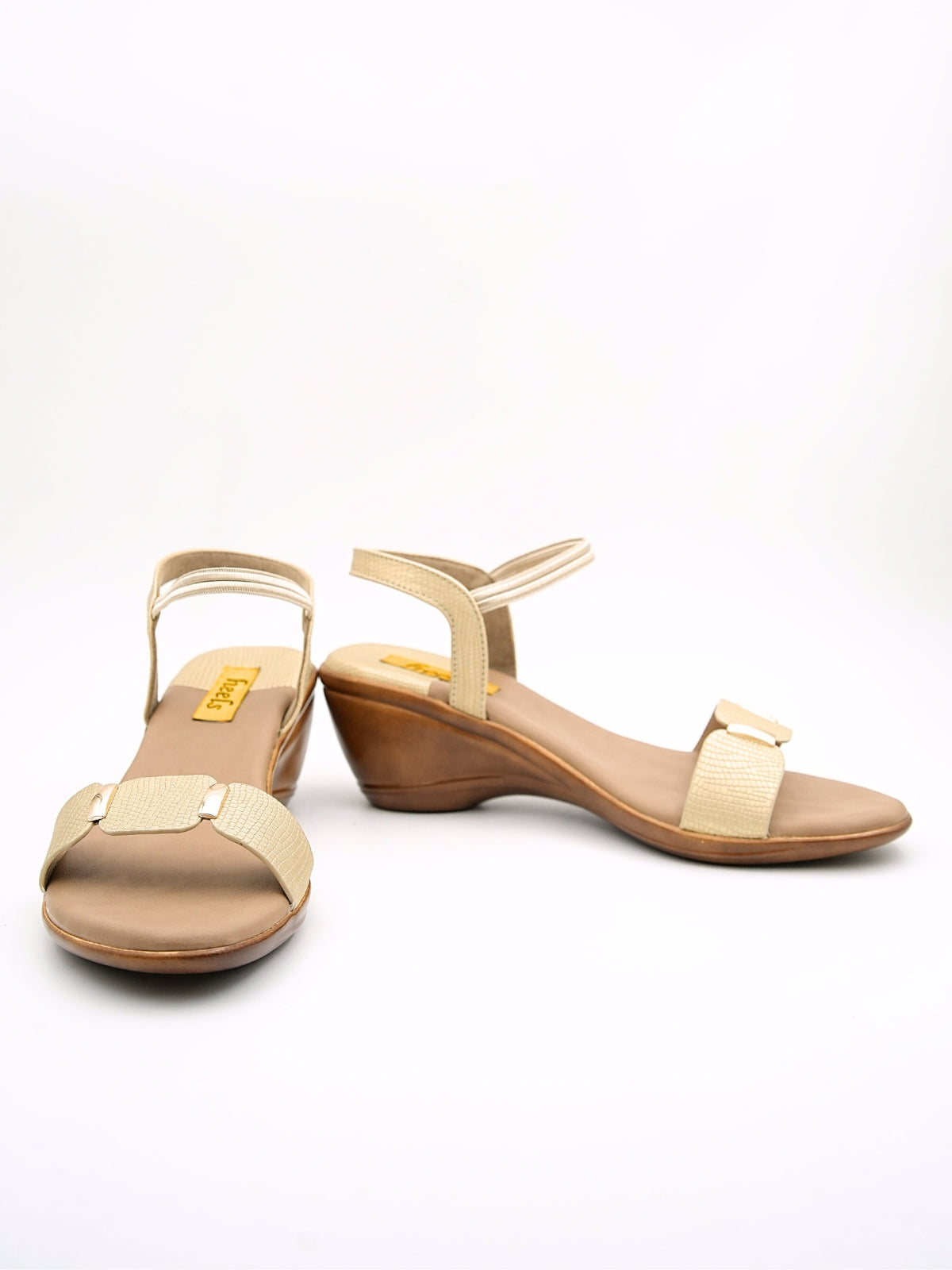 Audrey Elastic Strap Sandals