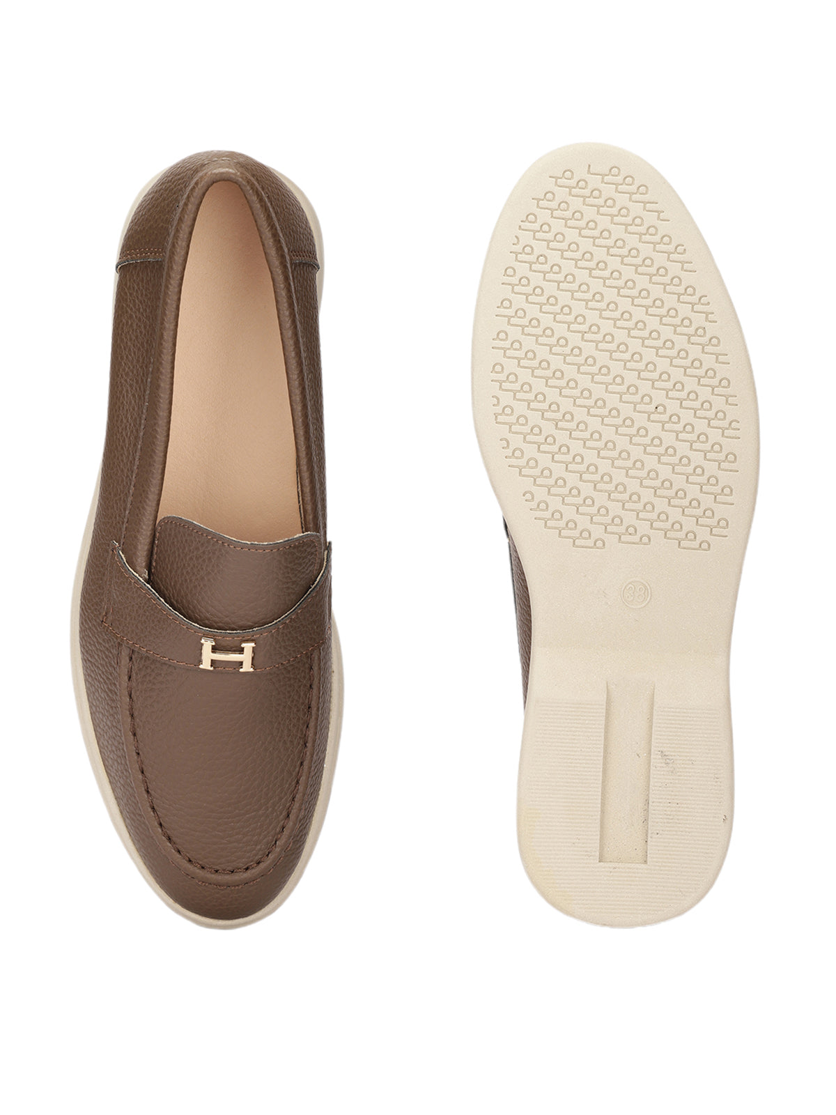 Kim Cushioned Formal Loafers - The Heels India