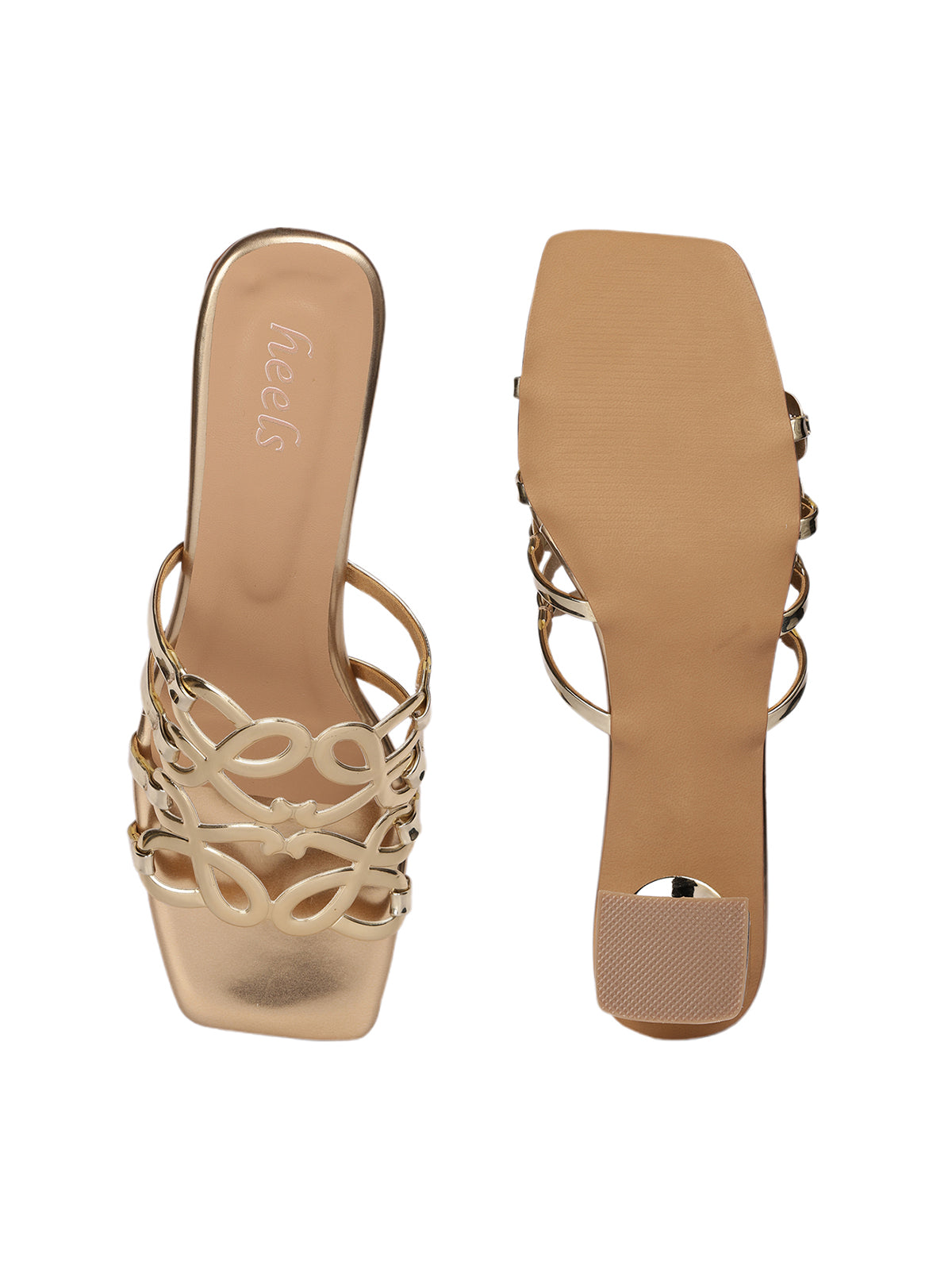 Opaline Laser Cut Kitten Heels