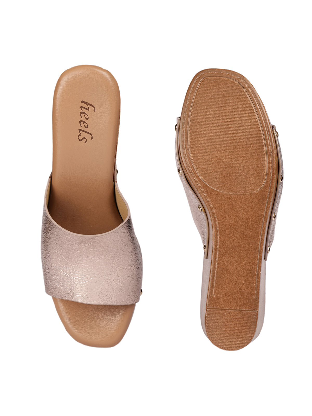 Rosabella Premium Peep Toe Wedge Heels