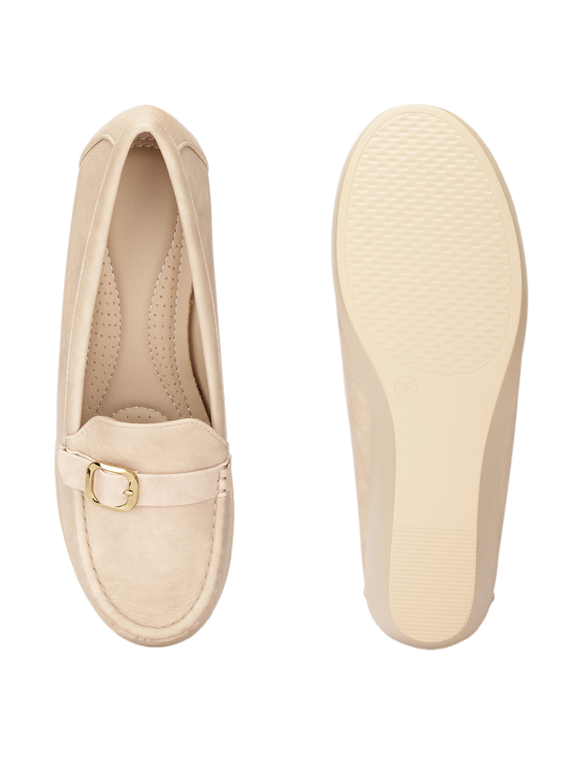 Sakina Cushioned Wedge Heel Loafers