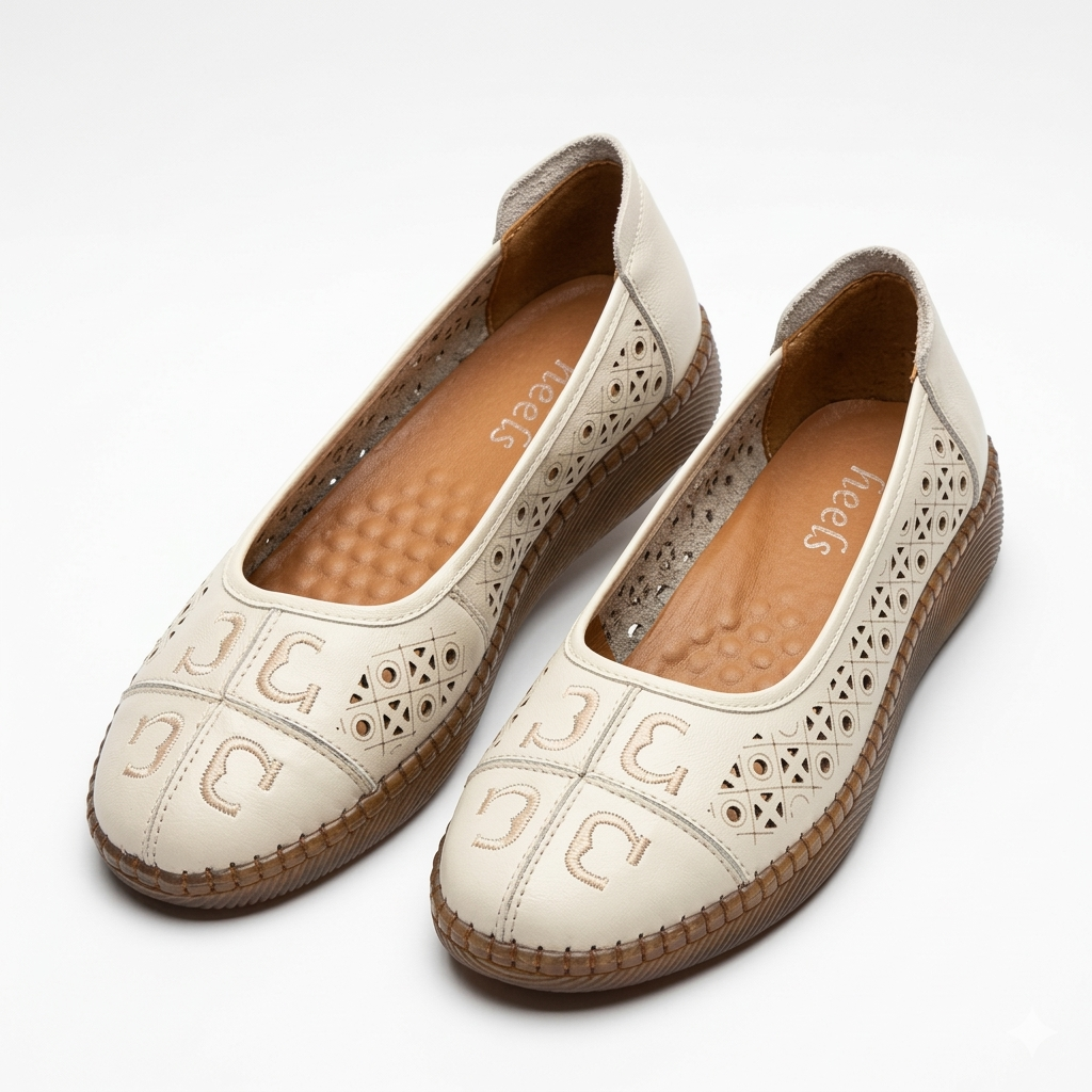 Odette Premium Leather Multy Comfort Ballerinas