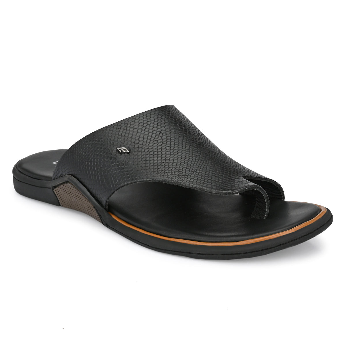 Arlo Cushion Leather Thumb Slippers