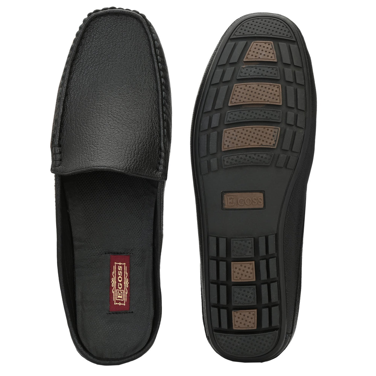 Flint Leather Casual Slip-On Mules