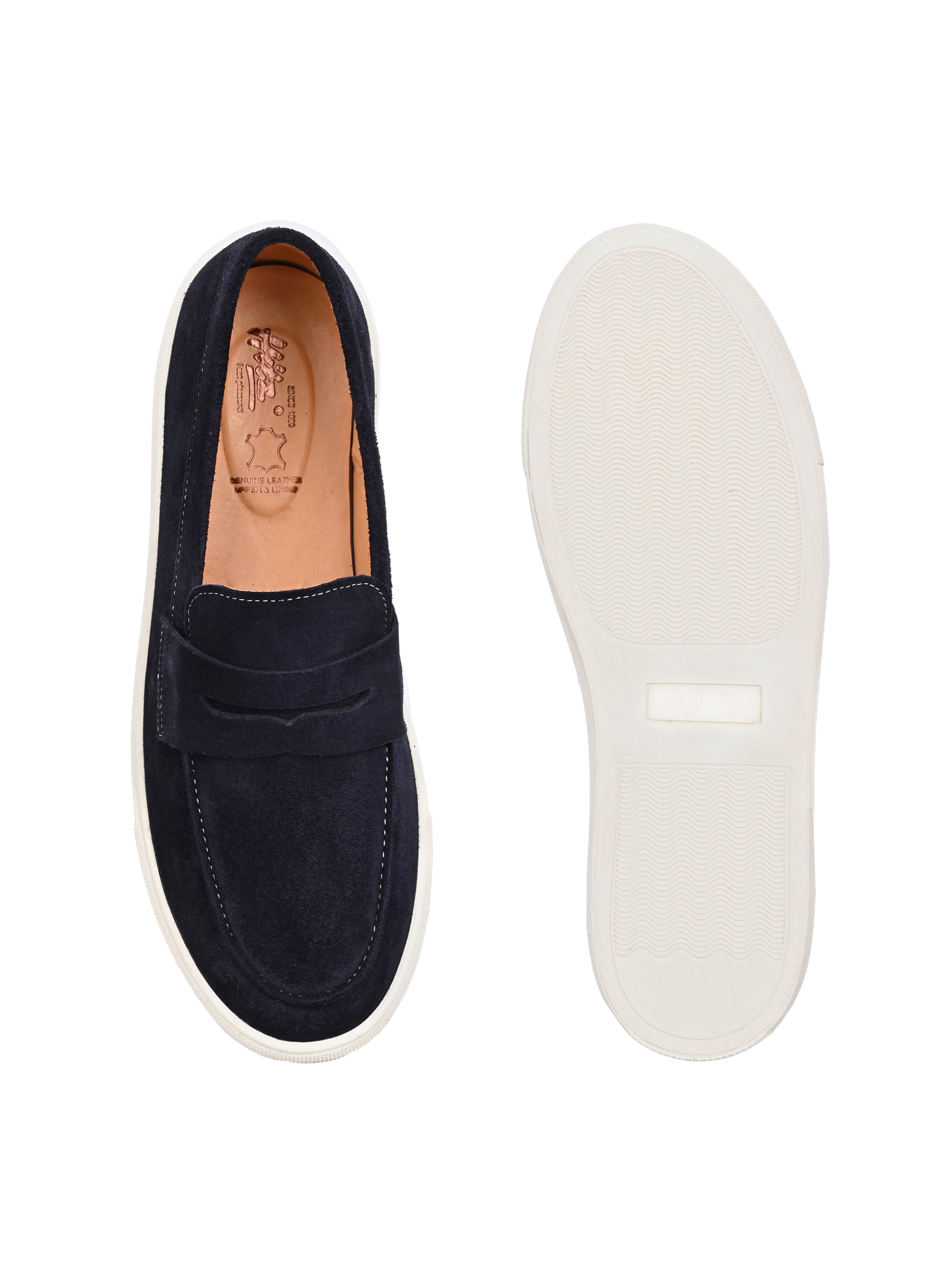 Fabrizio Suede Leather Slipons