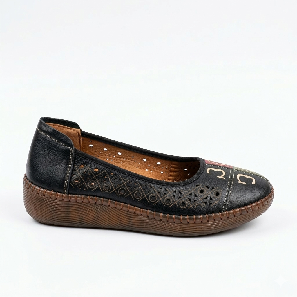 Odette Premium Leather Multy Comfort Ballerinas