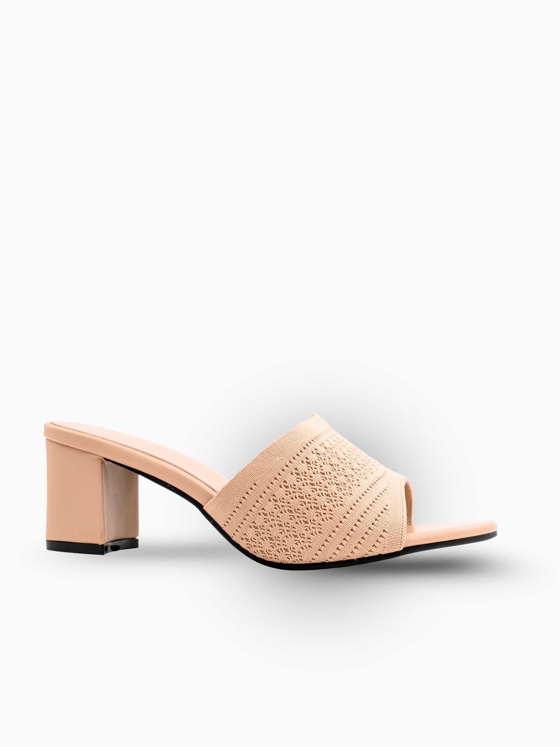 Harper Crochet Block Heels