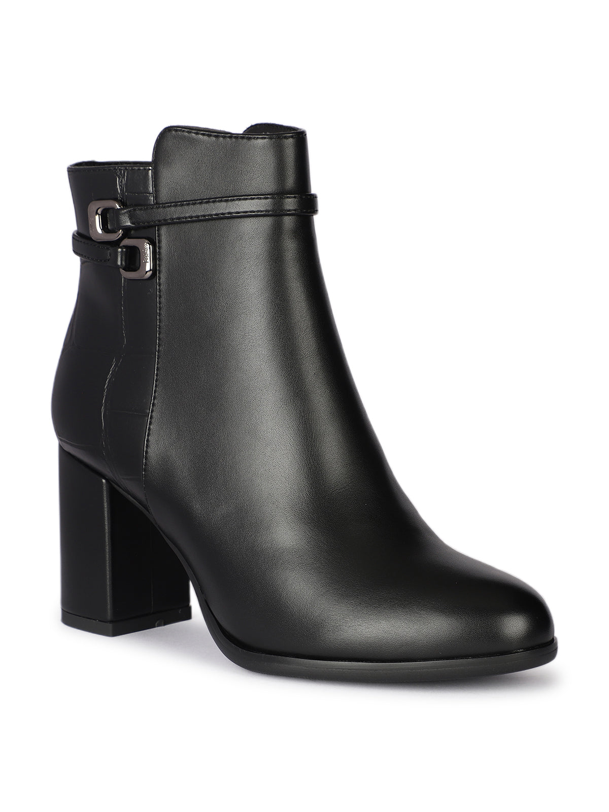 Stella Premium Winter Ankle Block Heel Boots