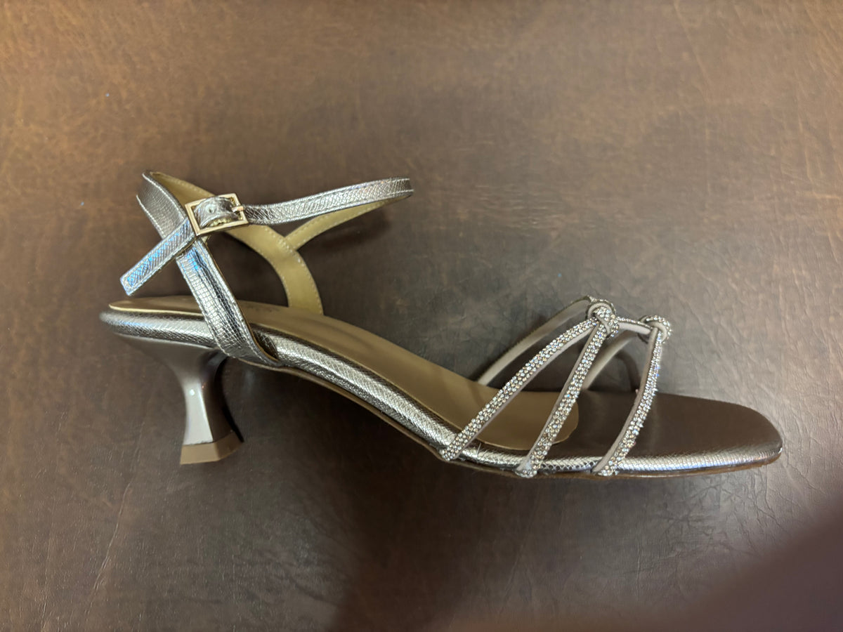 Zara 2.0 Bling Strappy Kitten Heels