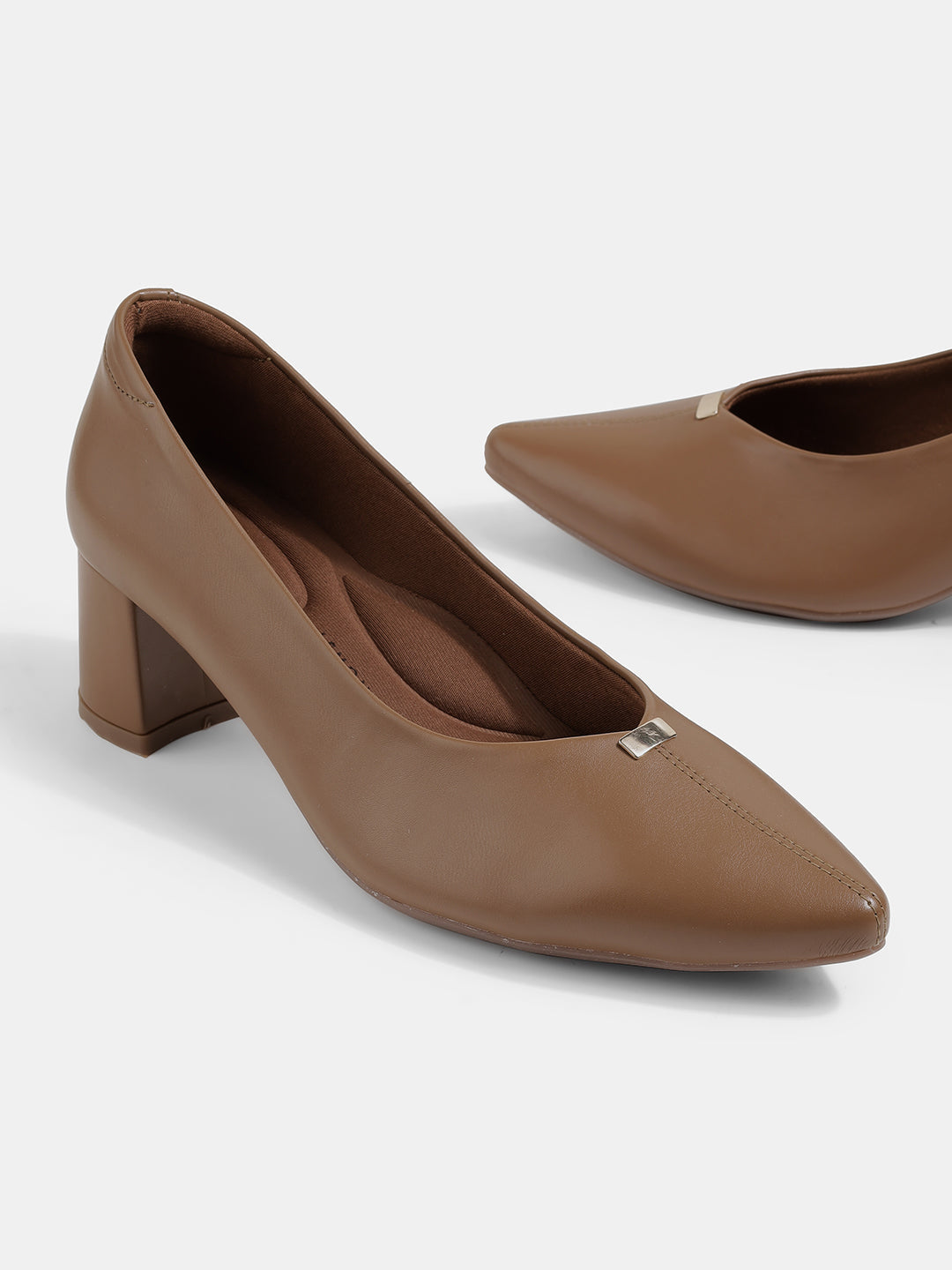 Alba Block Heel Pumps