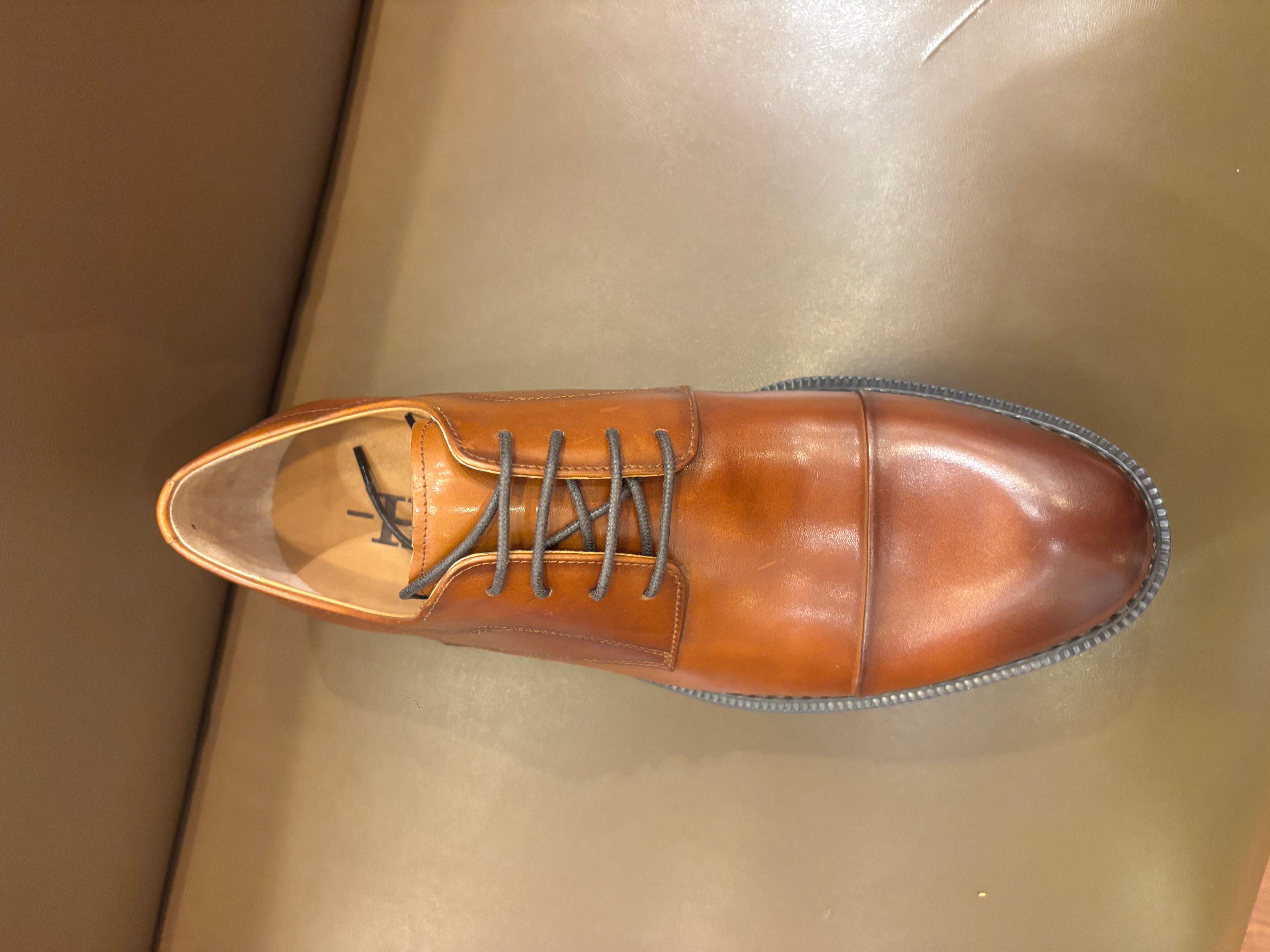 Massimo Premium Leather Lite Formal Lace Up Brogues