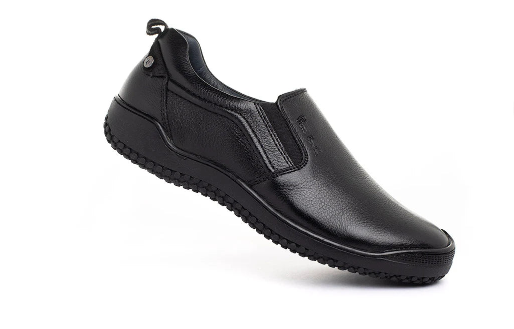 Stride Leather Slip On Shoes