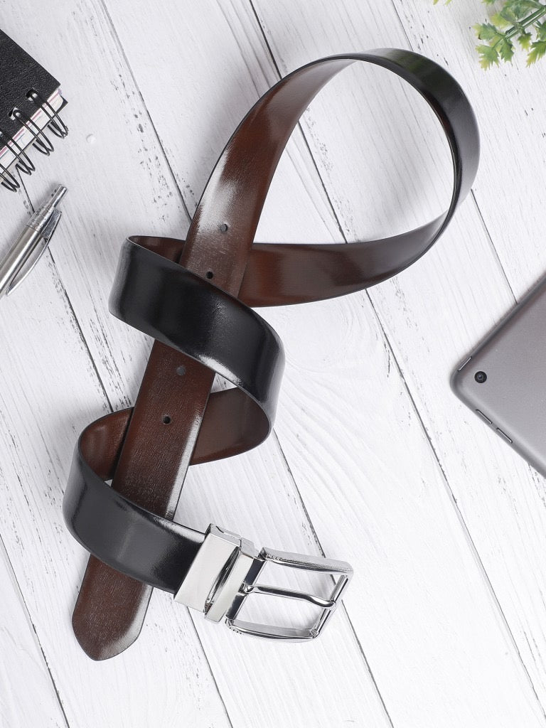 Leather Reversible Belt