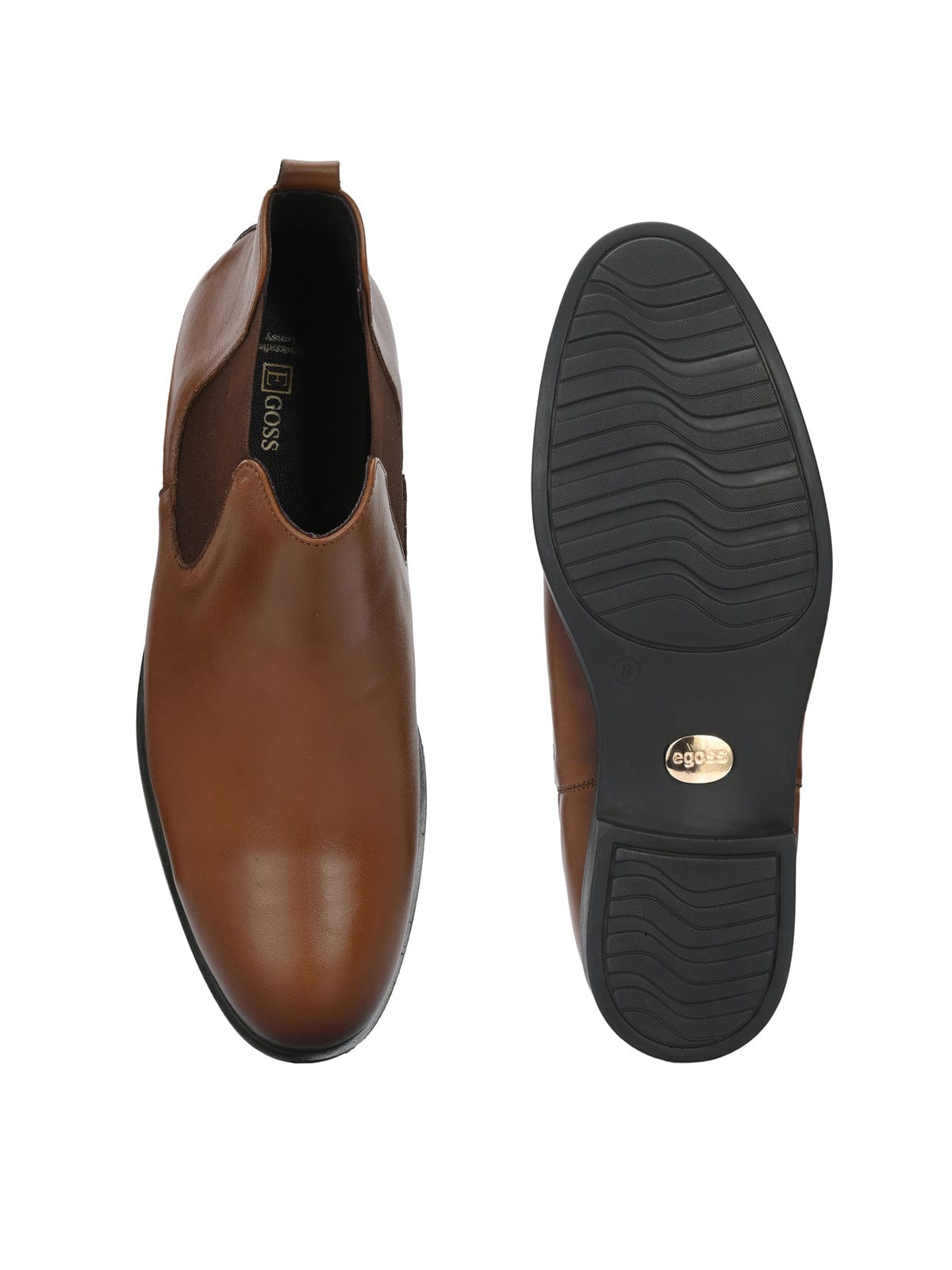 Chelsea Platinum Leather Boots