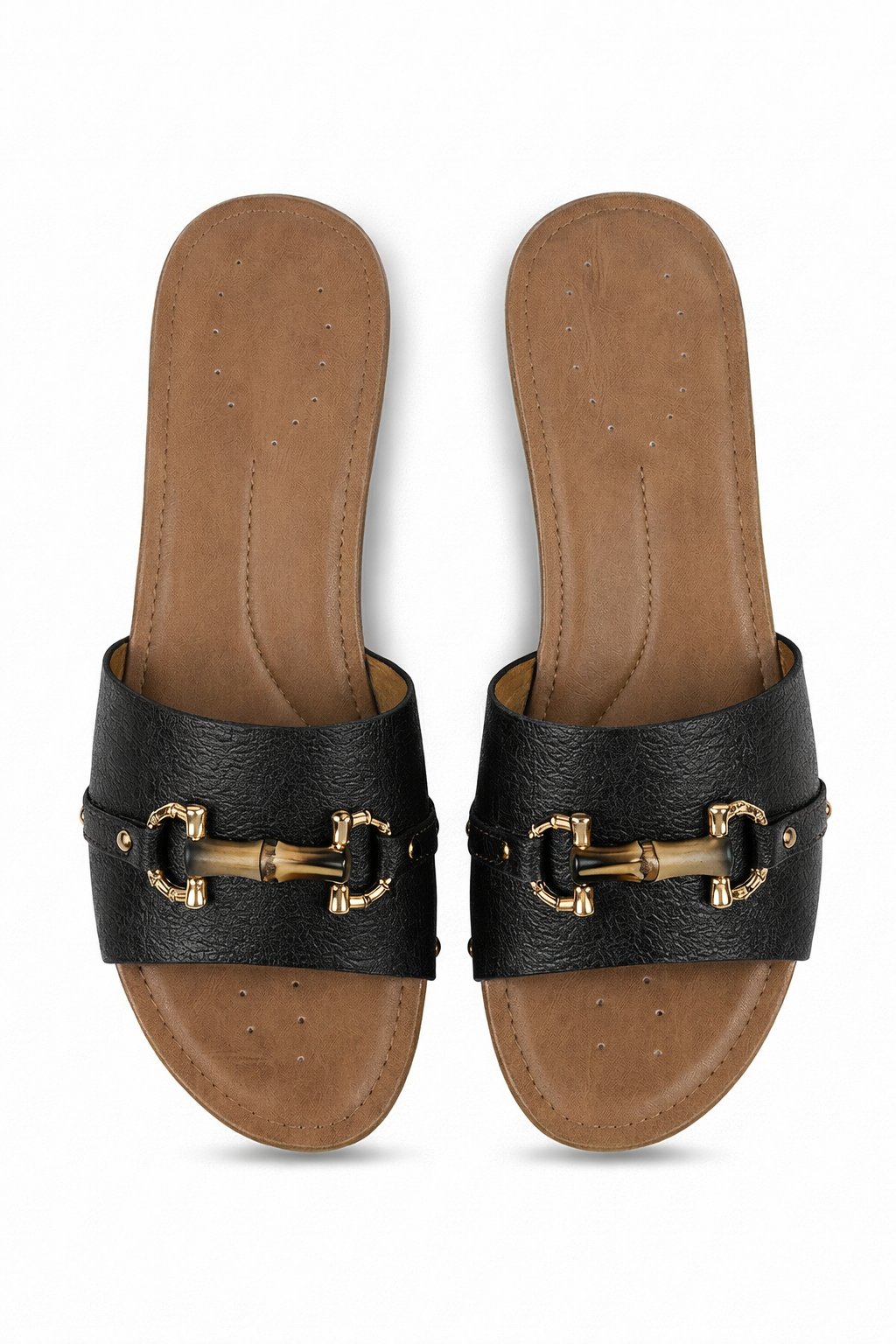 Bondi Comfort Peep Toe Summer Wedge Sliders - The Heels India