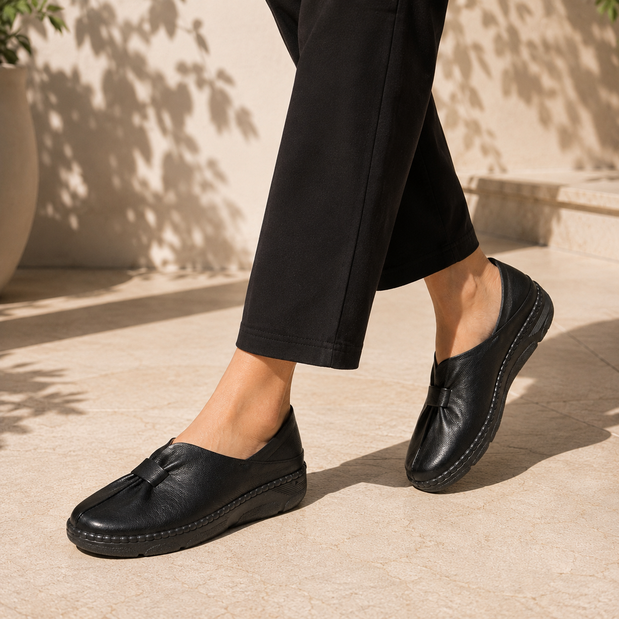 Martina Premium Leather Comfort Loafers