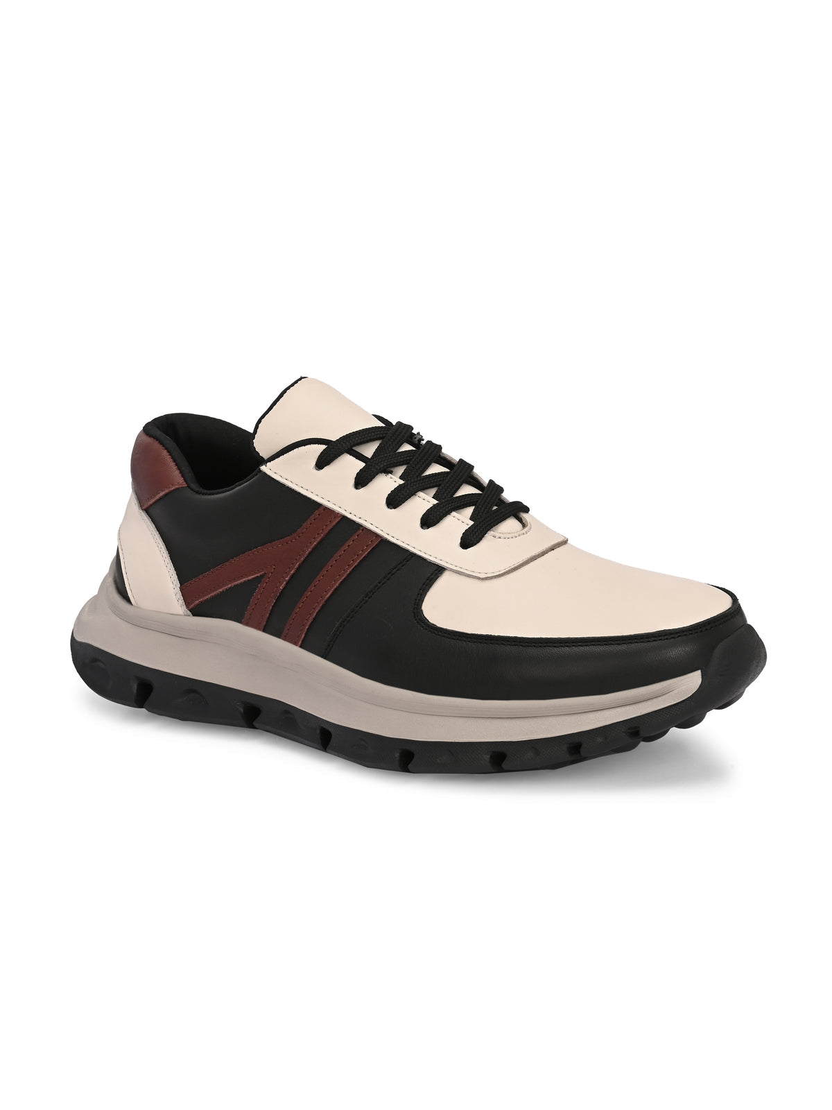 DRIFT Premium Leather Lace-Up Sneakers