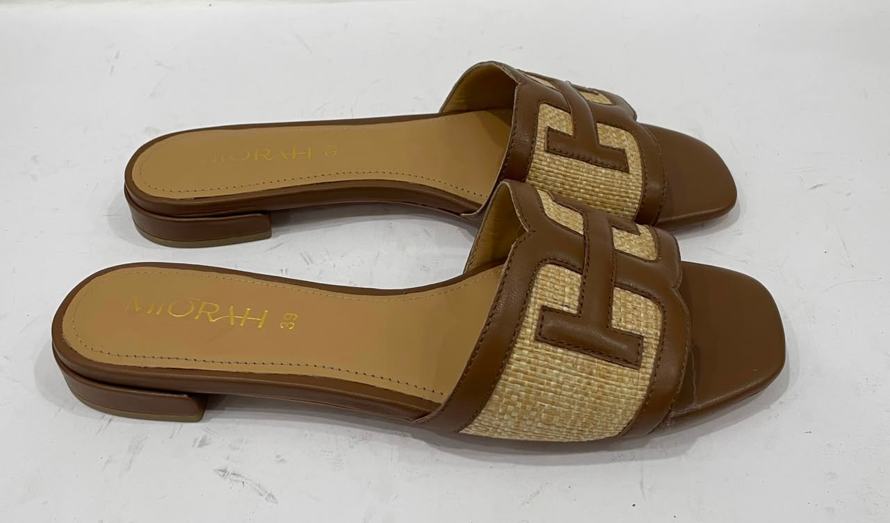 KIARA Premium Leather Comfort Summer Sliders