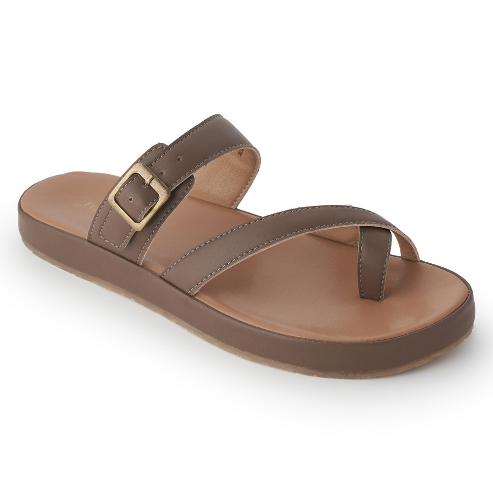 Celine Cushioned Thumb Slippers - The Heels India