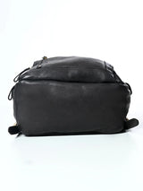 Aristo : Real Leather Black Backpack