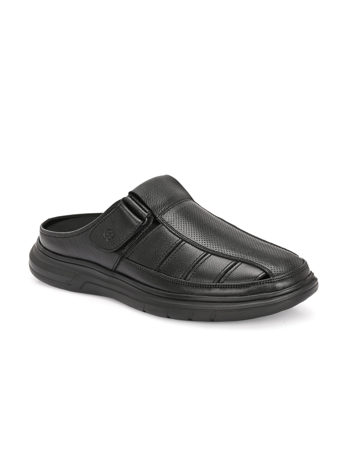 Ottavio Zero Gravity Leather Velcro Mules