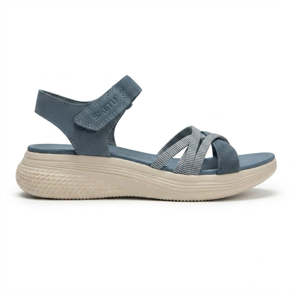 Yueli Velcro Comfort Summer Sandals
