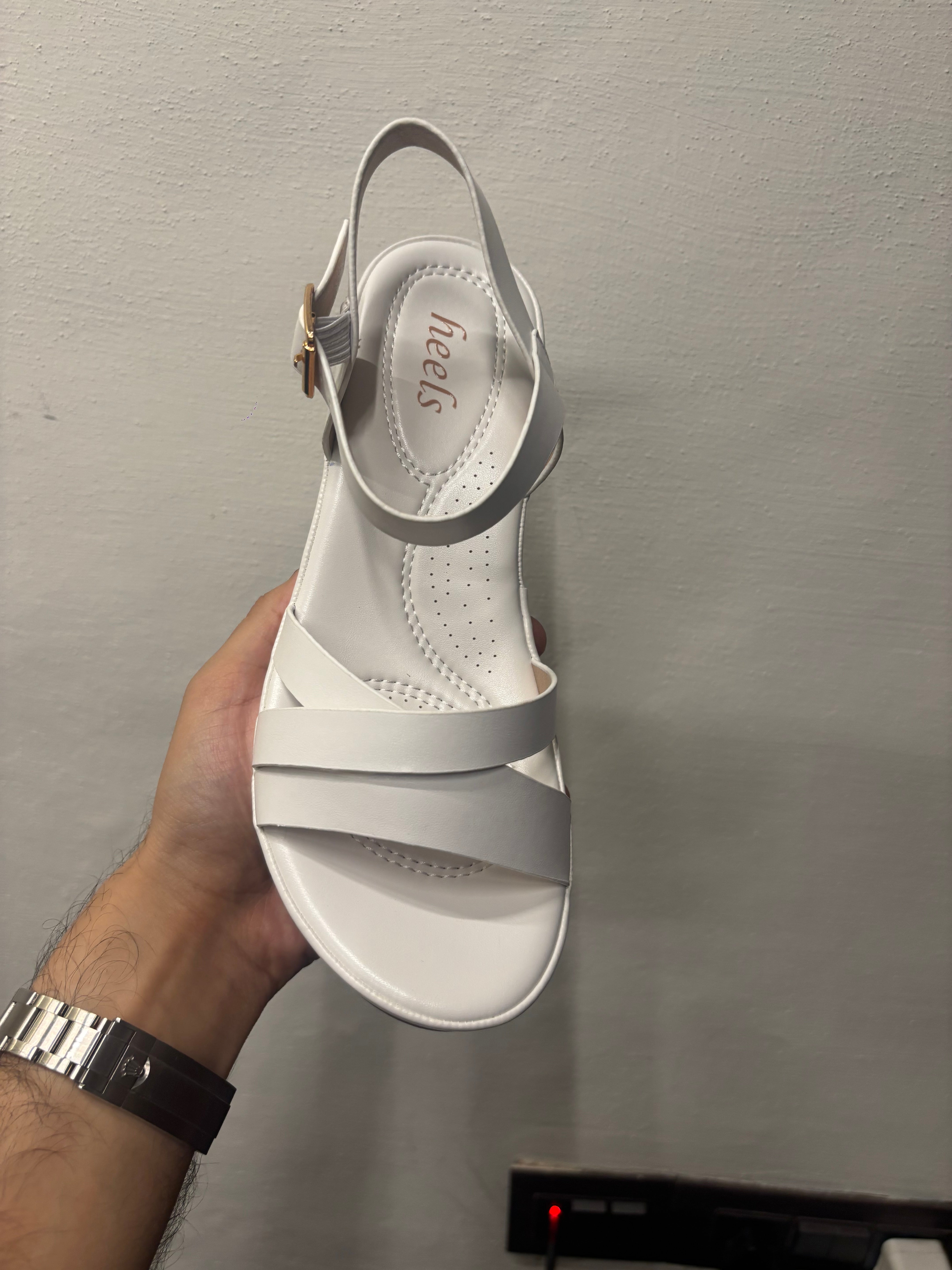 Tory Strappy Wedge Comfort Summer Sandals - The Heels India