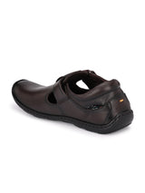 Brunel Leather Velcro Roman Sandals HT