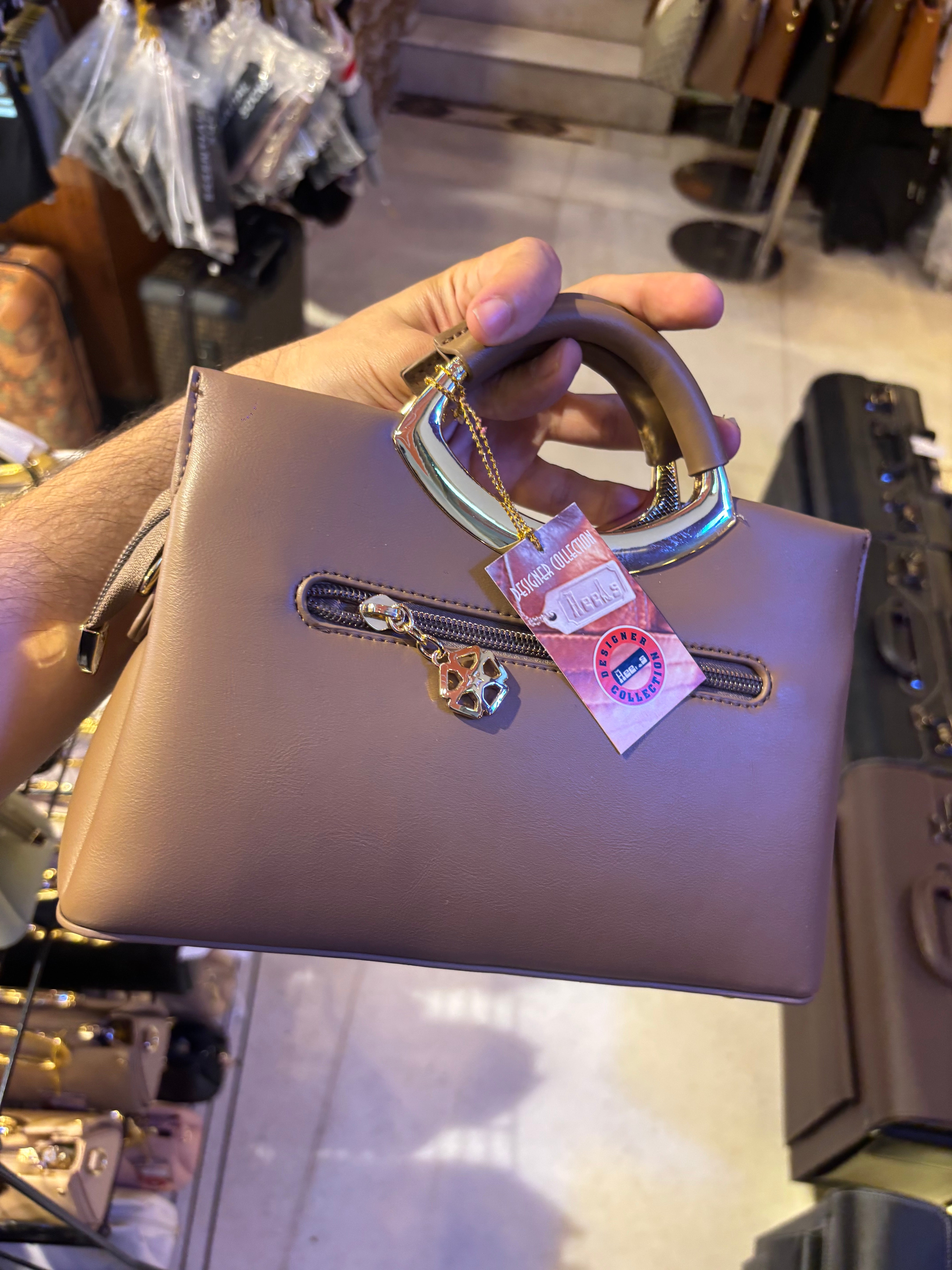 Zara Short Handle Premium Vegan Handbags