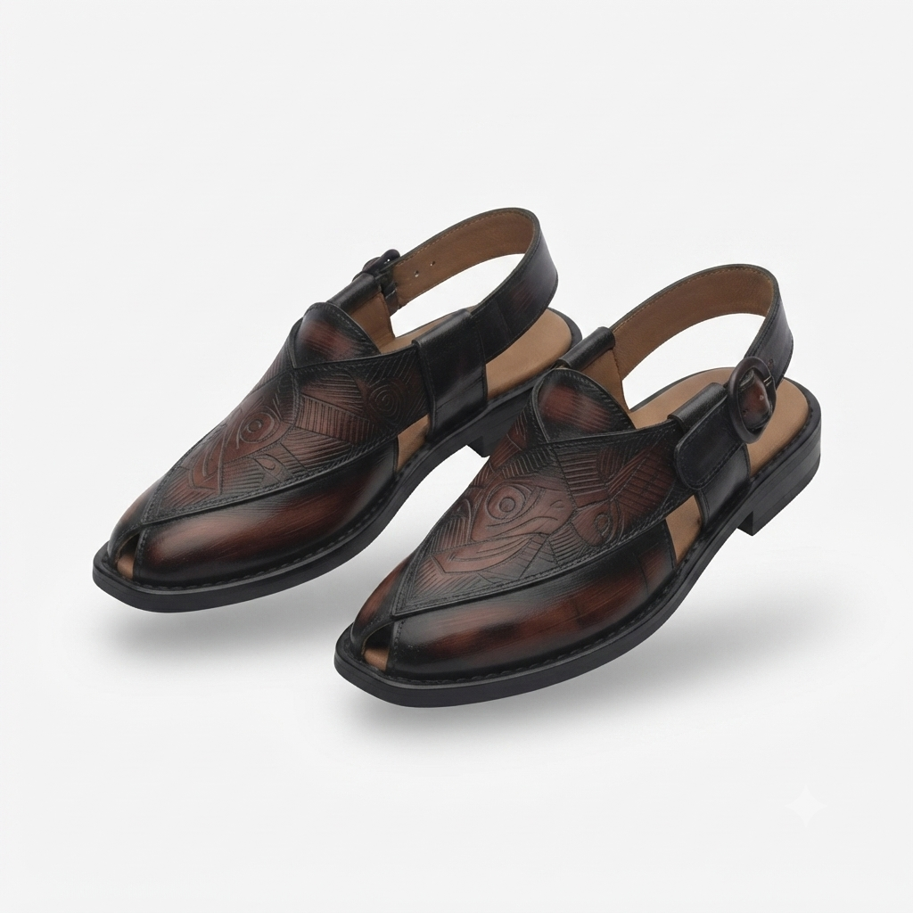 Neto Handmade Leather Peshawari Sandals