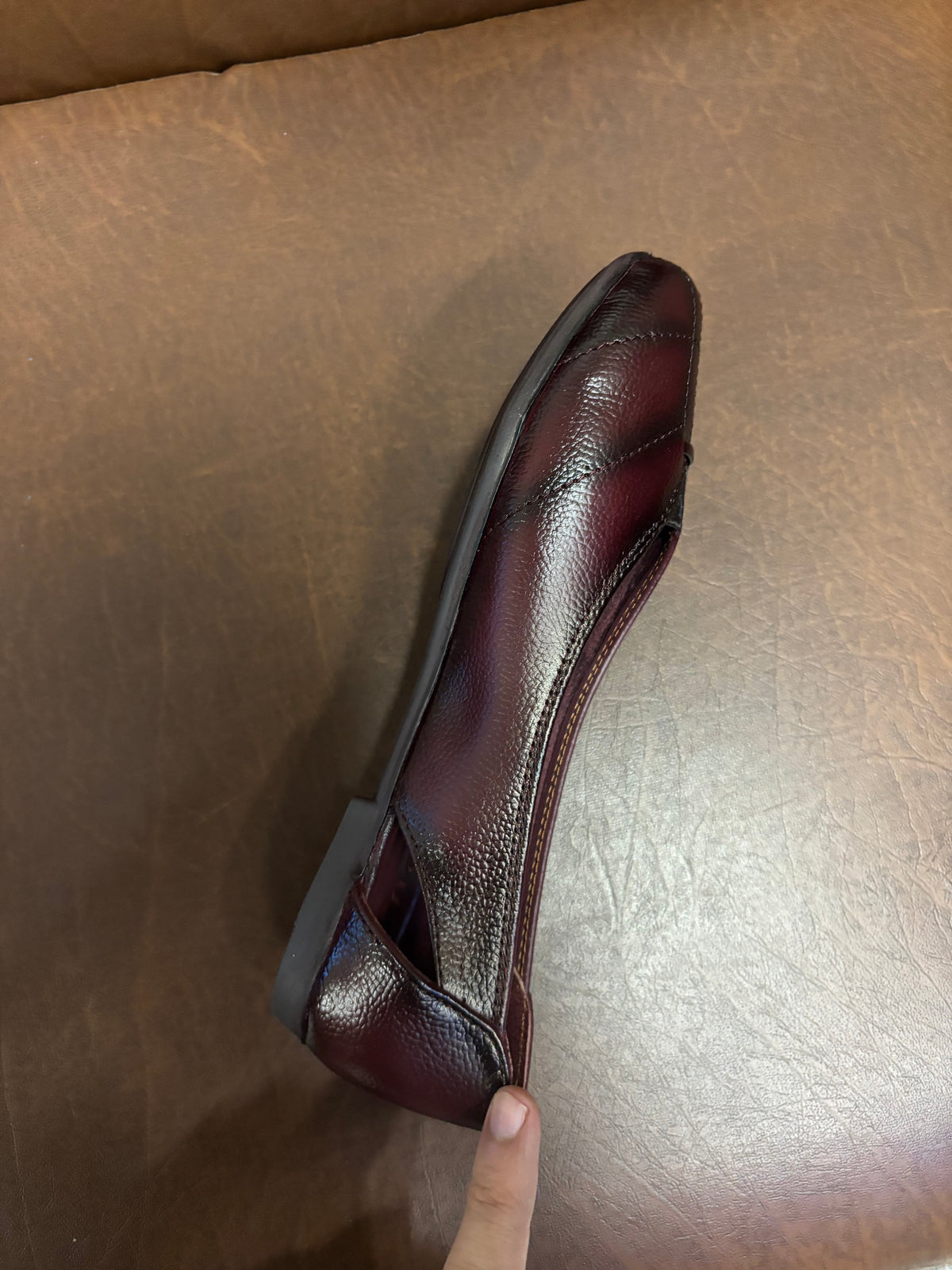 Lana Leather Classic Stitch Ballerinas