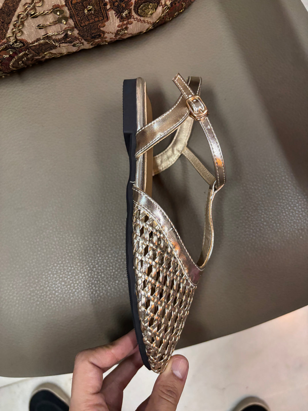 Nysa T Strap Premium Mesh Mary Janes