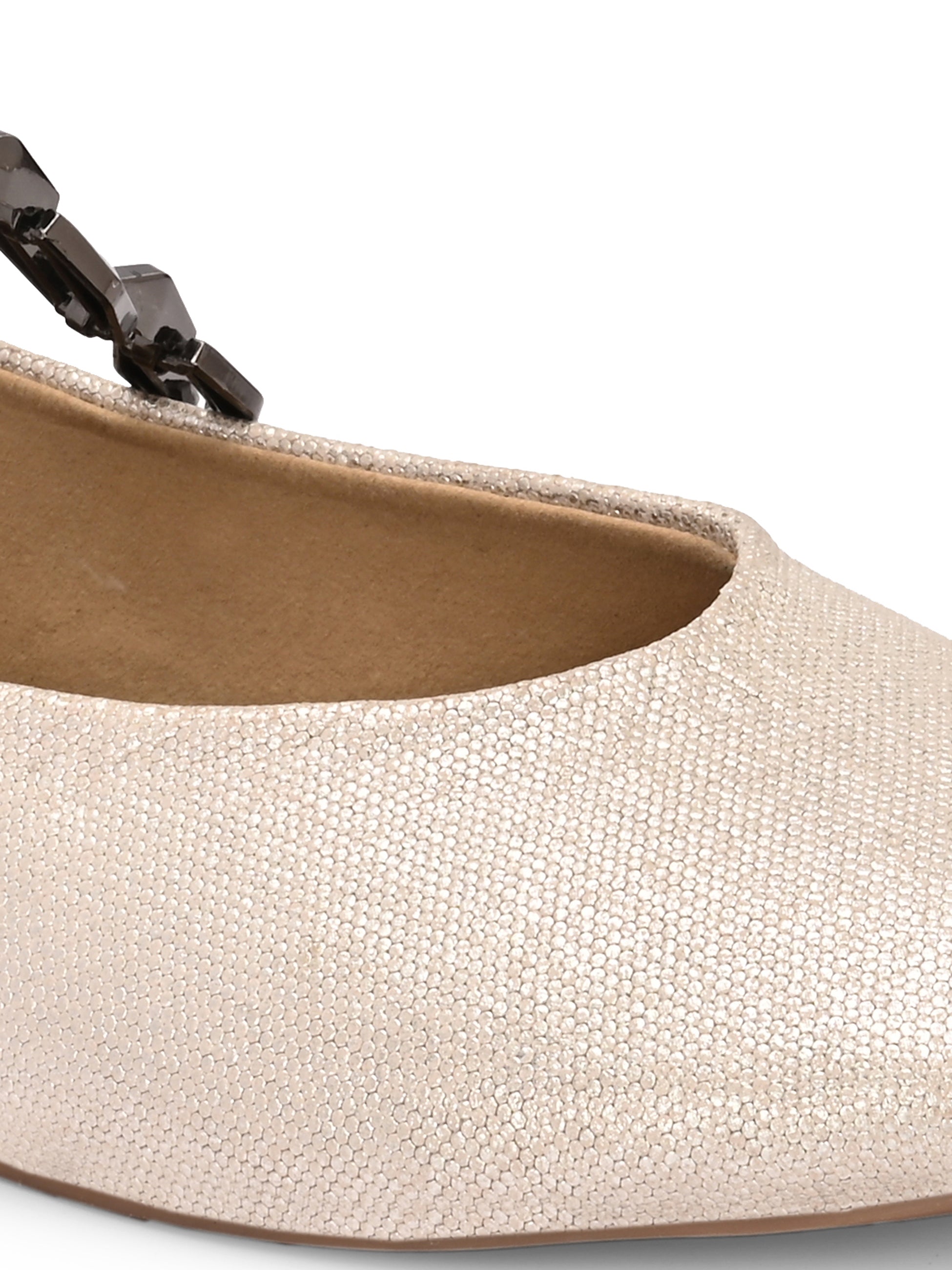 Beaumont Leather Flat Mary Janes - The Heels India