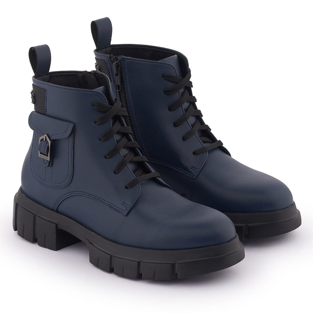 Juna Blue Vegan Lace Boots
