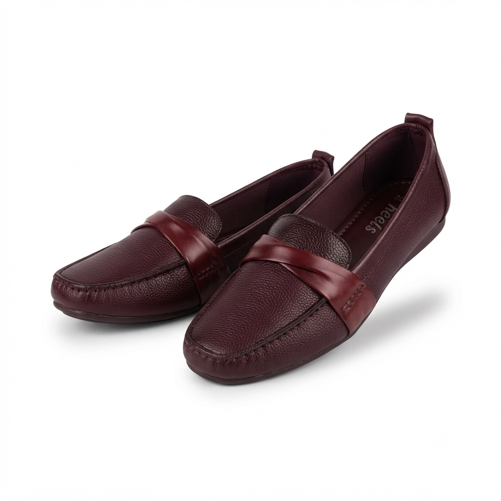 Swirl Classic Leather Loafers