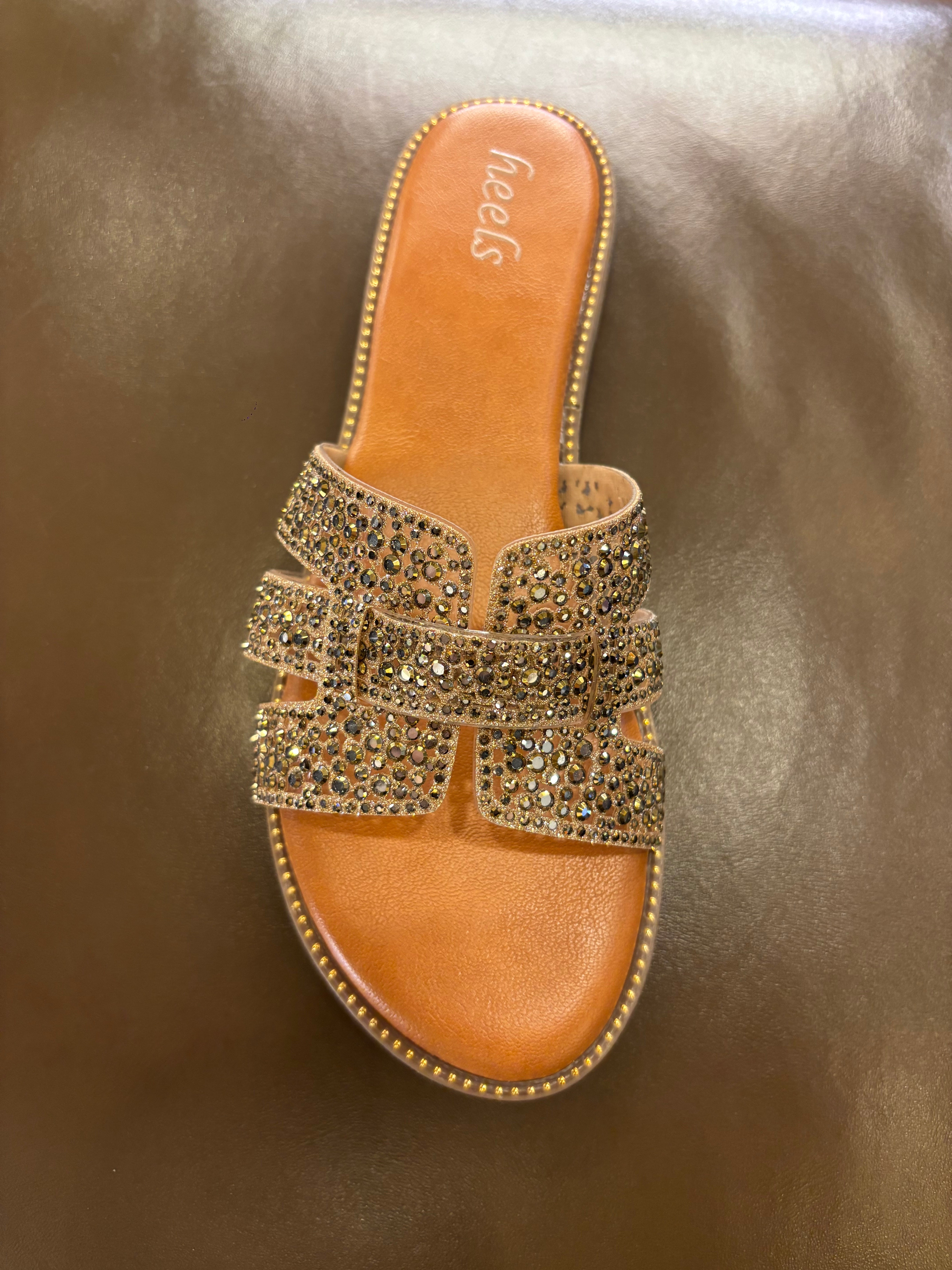 Frosta Bling Cushioned Sliders