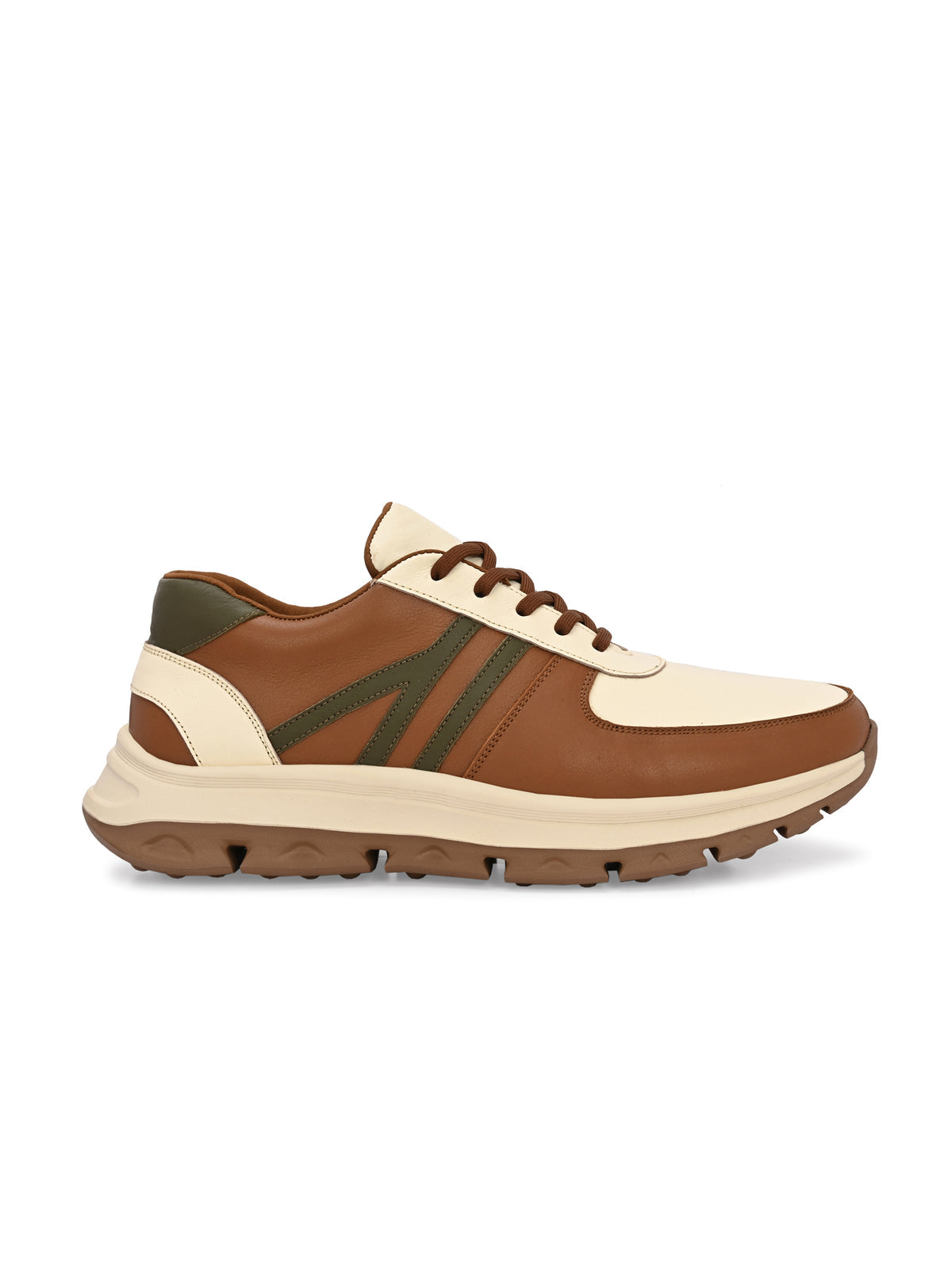 DRIFT Premium Leather Lace-Up Sneakers